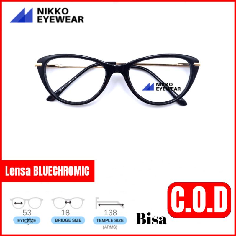 Paket kacamata 9011 Lensa BLUECROMIC, PHOTOCROMIC, LENSA BLUERAY