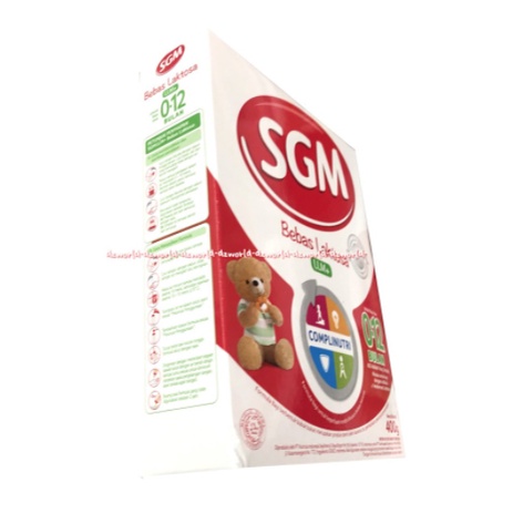 SGM LLM+ Bebas Laktosa 400gr 0-12 Bulan Susu Bayi Formula LLM Hijau