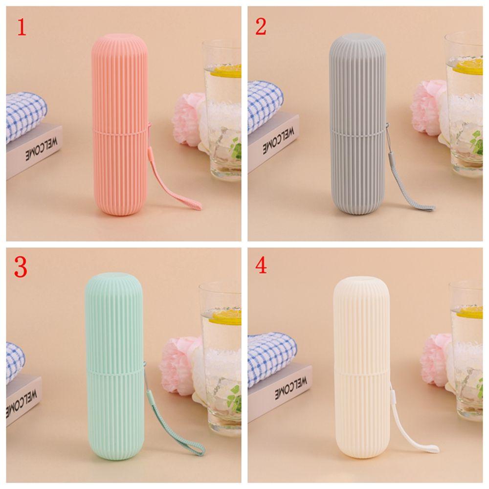 Top Toothbrush Case Pasta Gigi Travel cup Aksesoris Kamar Mandi tooth brush