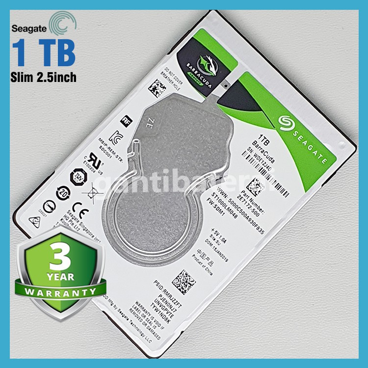 Harddisk HDD Laptop Seagate 1TB SATA