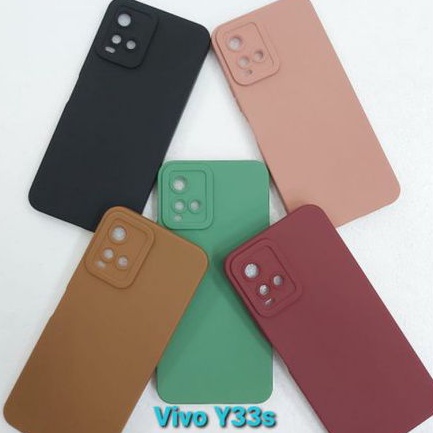 Case ProCamera Soft Matte With Camera Protector 9D Vivo Y20 Y20s Y12S Y21 Y21S Y21T Y33S Y36 4G Y36 5G