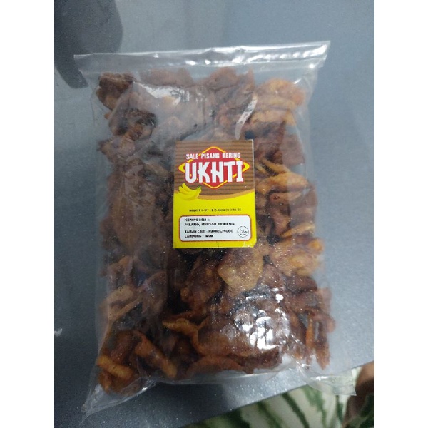 

kripik selai pisang 250gr.manis dan murahnya berani di ADU