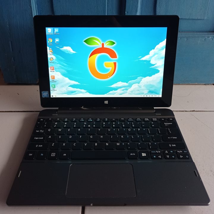 Acer N15P2 Touchscreen Layar Sentuh Slim Tipis10 inch Intel  RAM 2GB Windows 10 Netbook Secon Bekas 