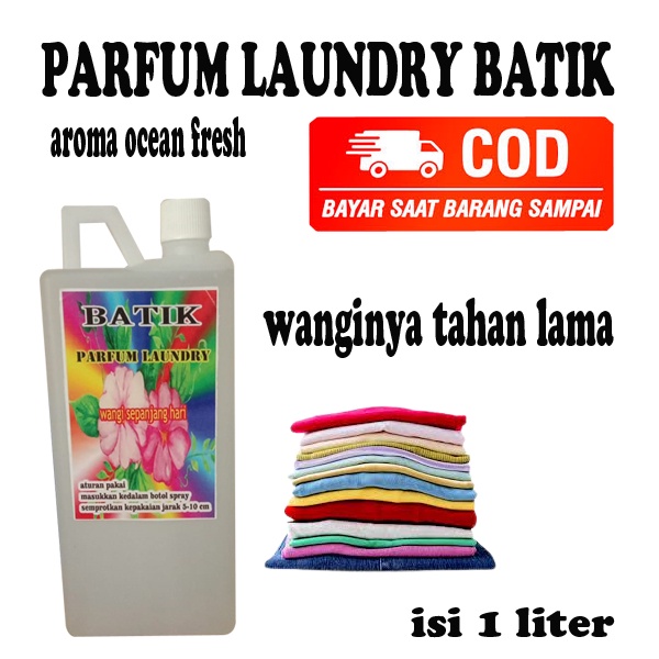 PARFUM LAUNDRY GRADE A AROMA OCEAN FRESH ISI 1 LITER