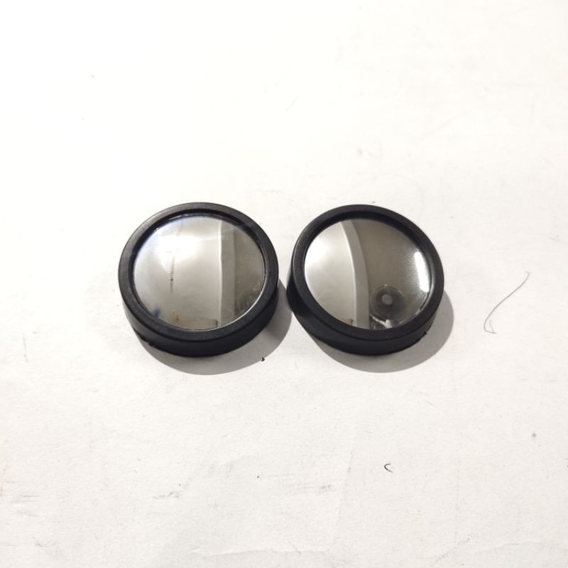 Kaca Spion Cembung Bulat Tempel Rotasi Putar Blind Spot Mirror 2pcs