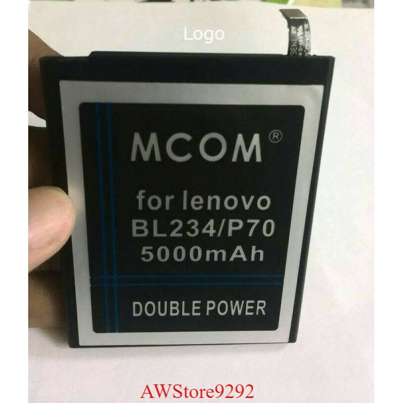 Mcom Battery Batre Baterai Double Power Mcom Lenovo A5000 P70 vibe P1m P90 P70T BL-234 BL234 BL 234