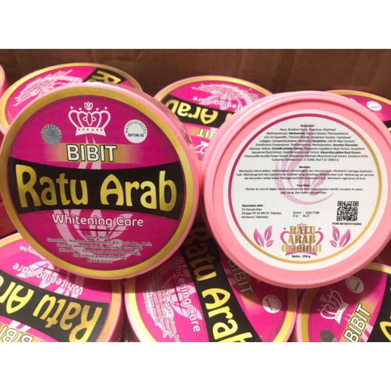 HB Ratu Arab Body Lotion Bibit Ratu Arab Original BPOM Ori