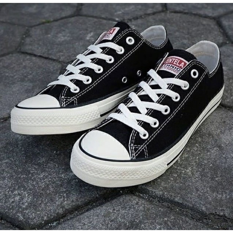 Ventela Ethnic Low Black Natural