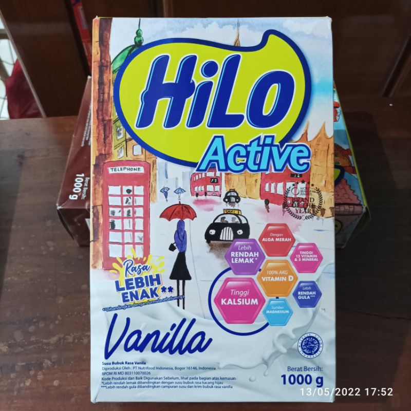 

Hilo active vanila vanilla 1000 gram 1000gr 1 kg 1kg