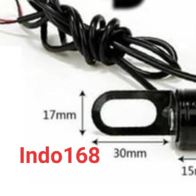 (INDO 168) Led Mata Elang Eagle Eye 23mm Kedip strobo 3 watt