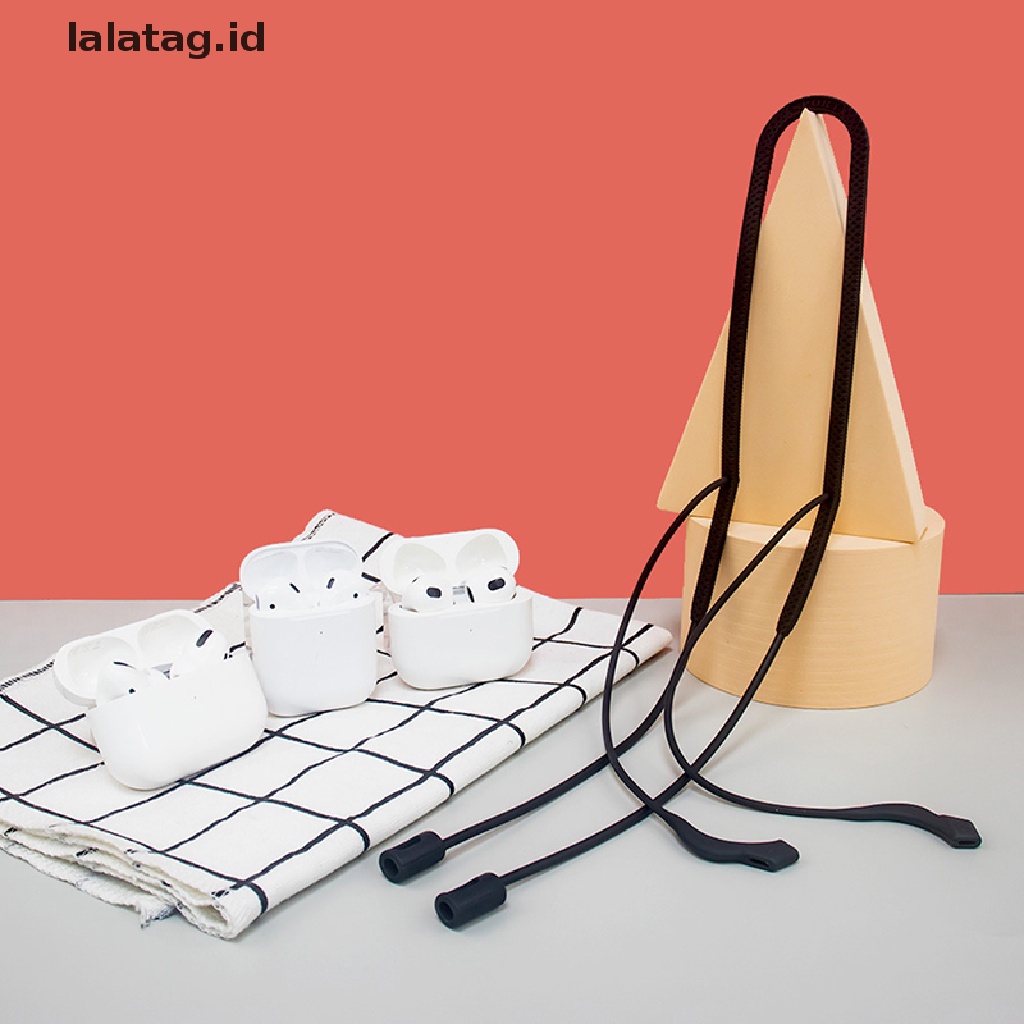 (Flyag) Strap Silikon Anti Hilang Untuk Kacamata / Earphone