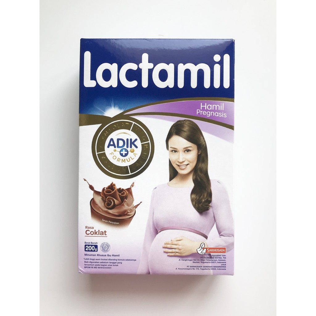 Lactamil Pregnasis 200gr / Susu Ibu Hamil 200g (COKLAT)