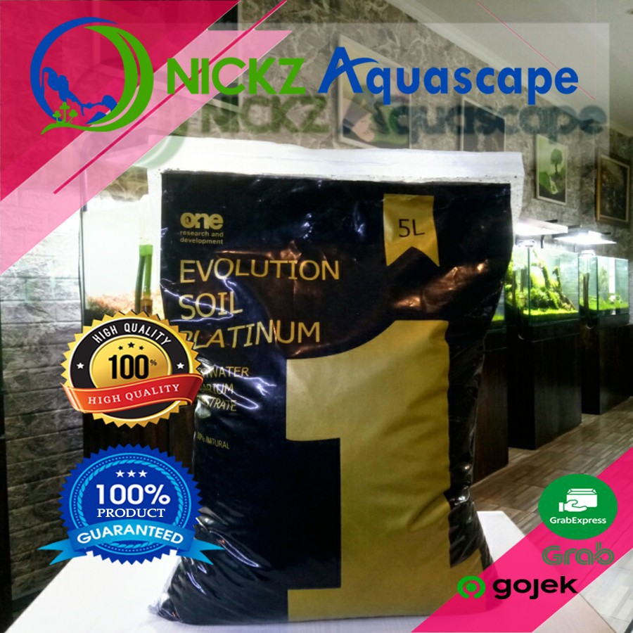 MEDIA TANAM AQUASCAPE / EVOLUTION SOIL 5L / SOIL AQUASCAPE / BERKUALITAS