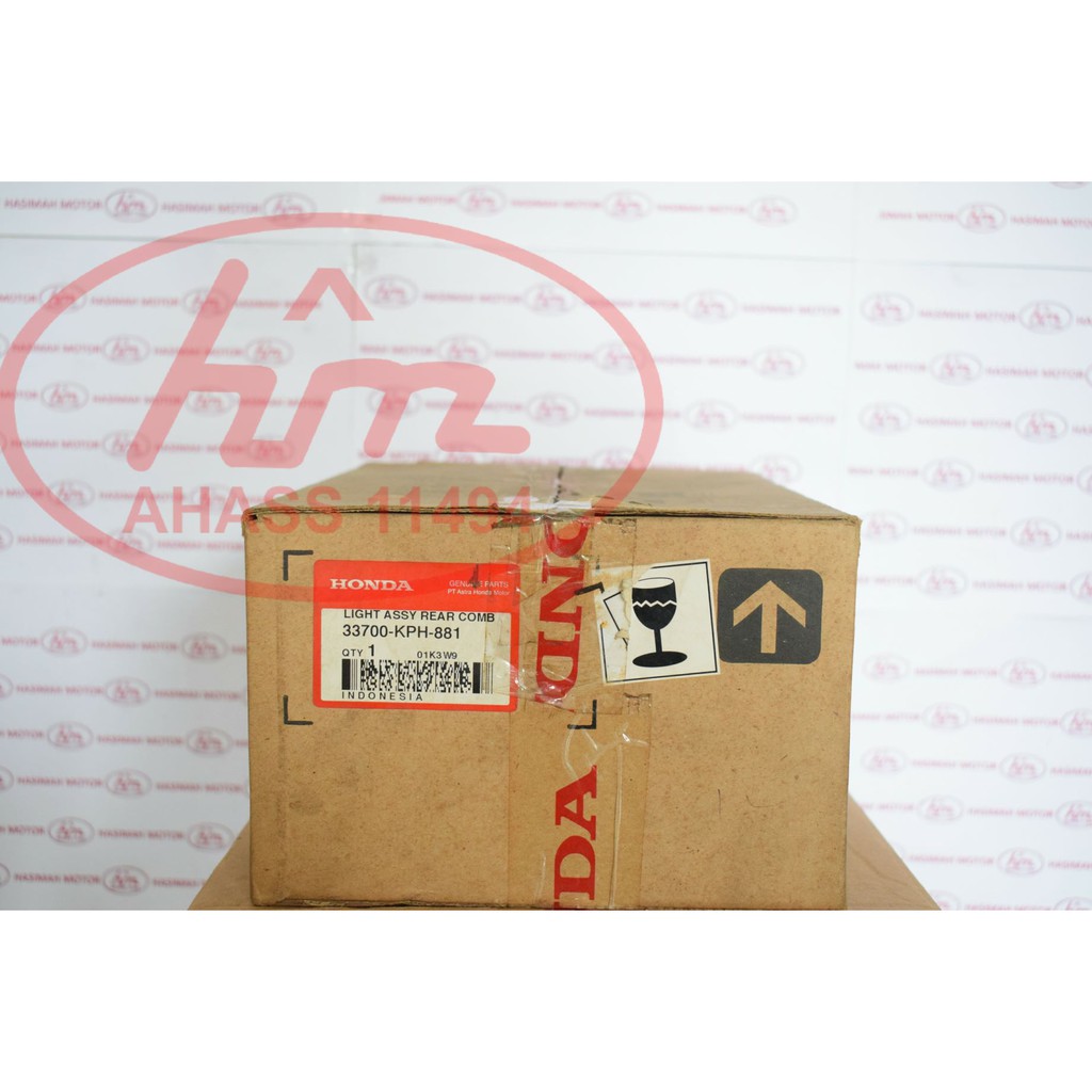 LAMPU BELAKANG HONDA KHARISMA - KODE PART: 33700KPH881
