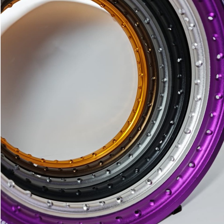 ALLOY TITANS 160 RING 18 KULIT JERUK AMPLAS MERAH/HITAM/SILVER/UNGU/TITANIUM/COKELAT/GOLD ALLOY ALA 