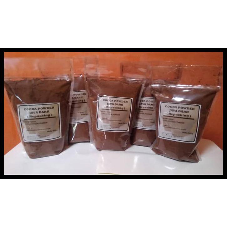 

BERKUALITAS Java Cocoa Dark coklat bubuk powder murni 100% 500 gr