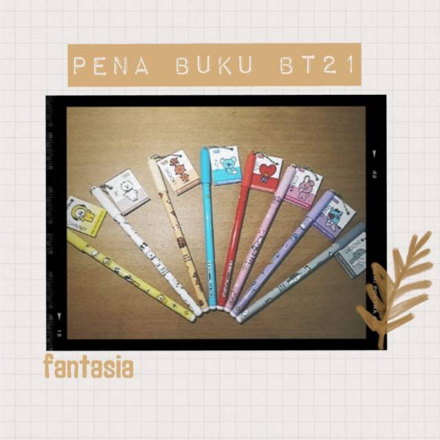 

Pena Buku BT21