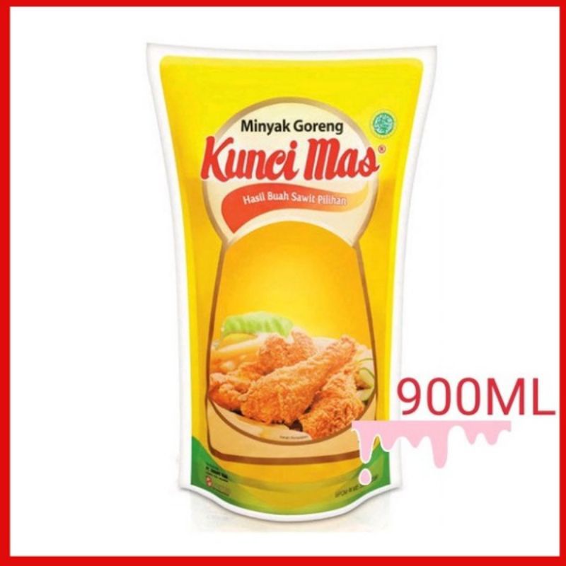 

Minyak Goreng Kunci Mas 900 ml