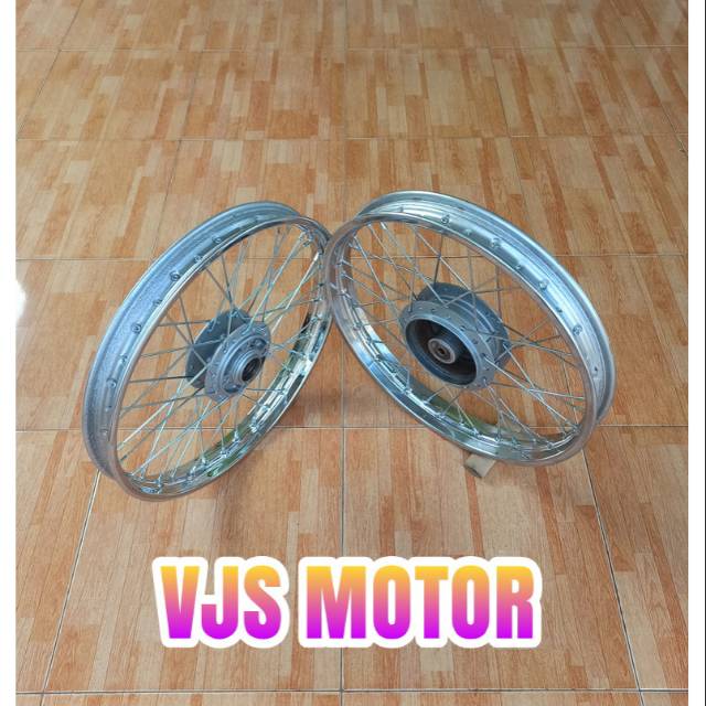 Pelek VELG jari" set depan blakang REVO LAMA ORI ASLI HONDA