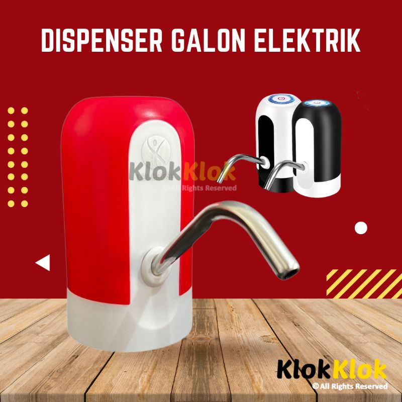 Pompa galon elektrik dispenser air usb