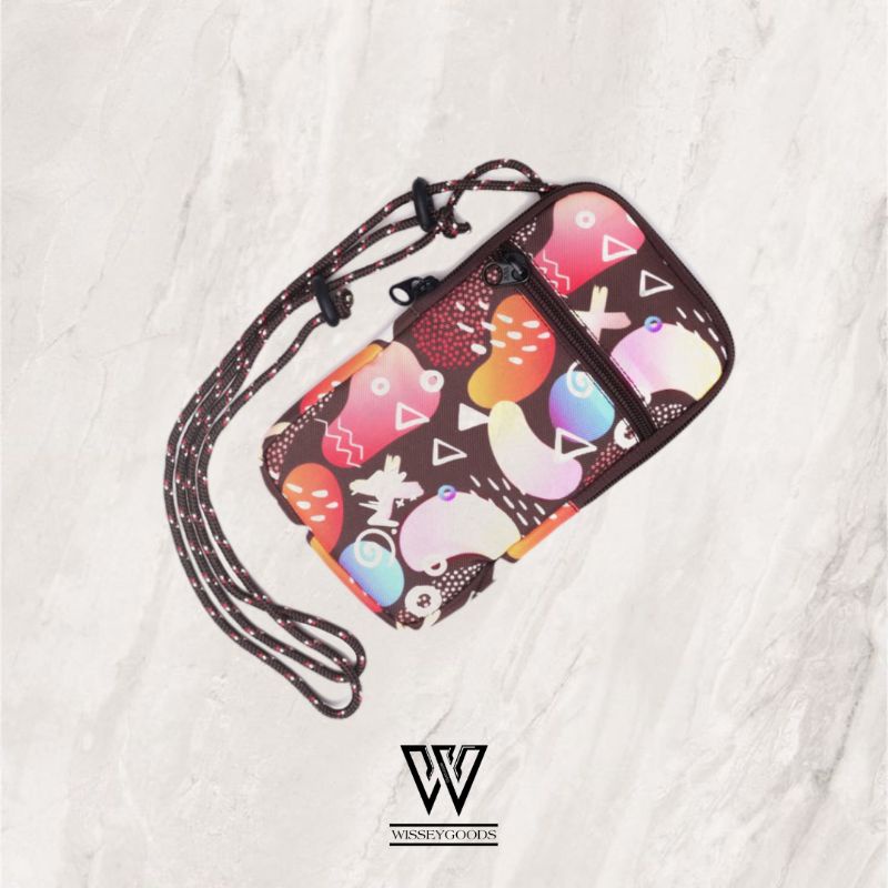 Tas Dompet HP - Mini Sling Bag Hanging Wallet