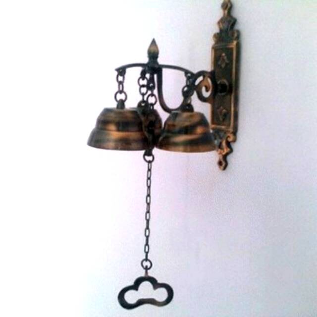 Lonceng Pintu klasik / Vintage / Antik / Besi / lonceng 3