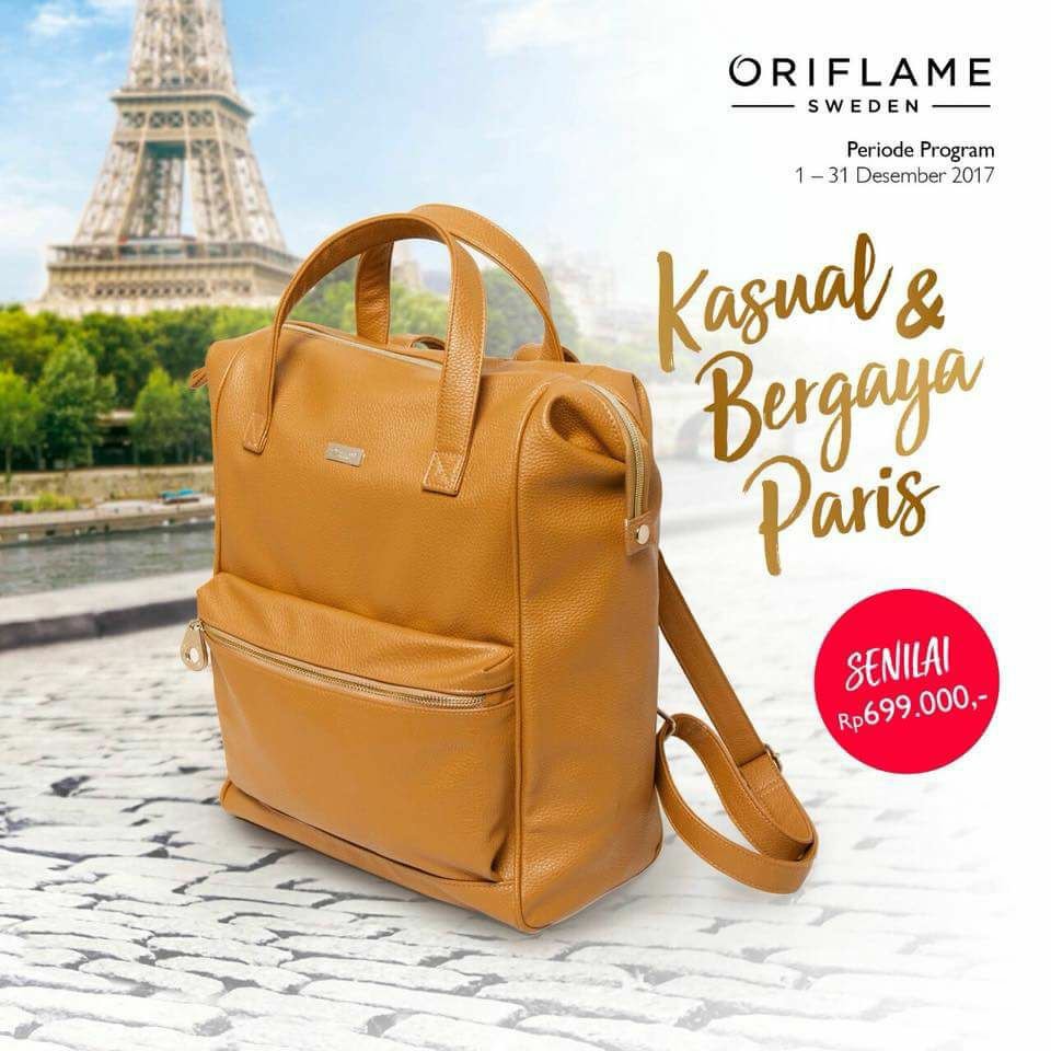Tas ransel Paris Oriflame