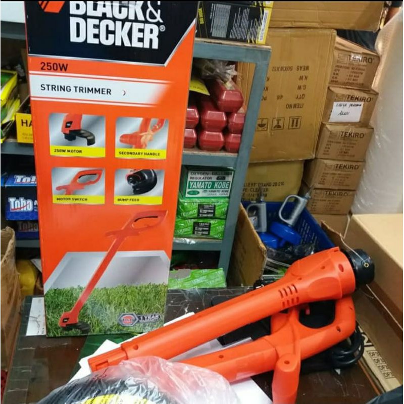 MESIN POTONG RUMPUT LISTRIK BLACK DECKER STRING TRIMMER