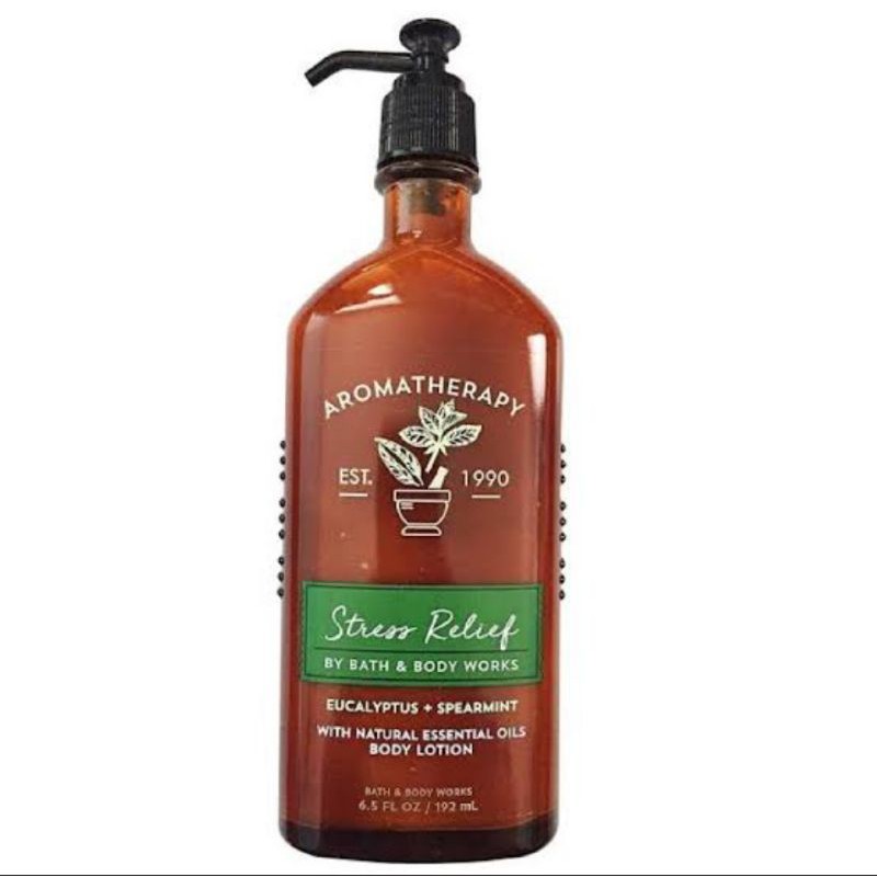 BATH AND BODY WORKS AROMATHERAPY BODY LOTION