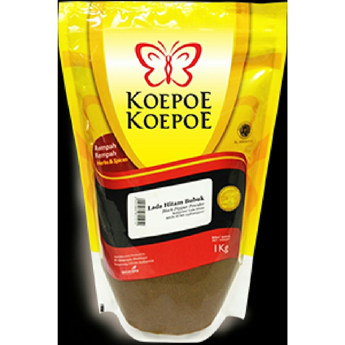 

Produk Terbaik - Lada Hitam Bubuk Koepoe Koepoe 1Kg
