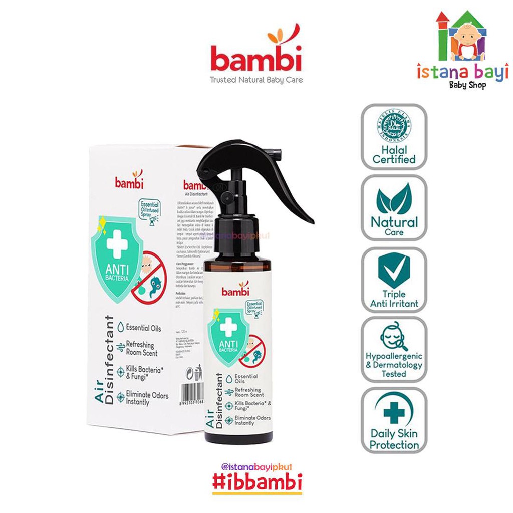 Bambi Air Disinfectant 120 ml/Disinfectant baby