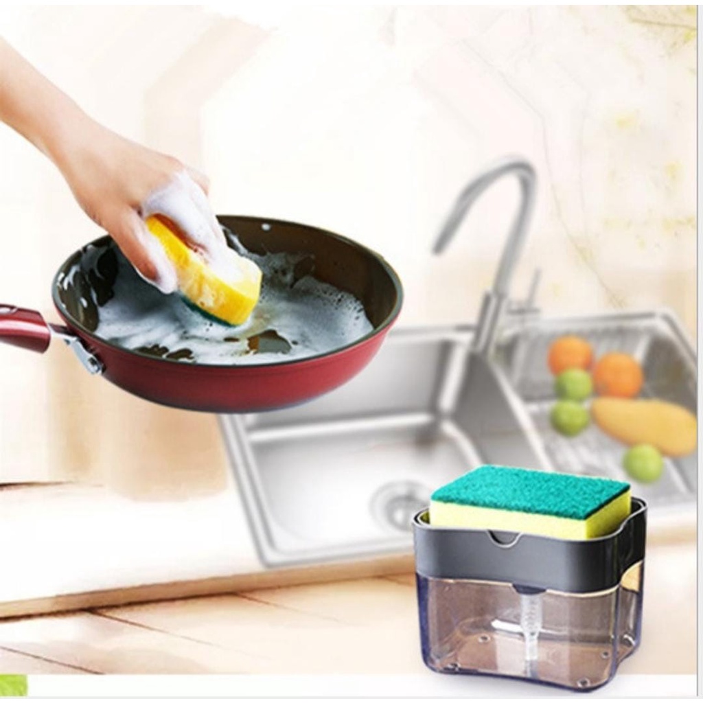 Tempat Sabut Cuci Piring / Dispenser Sabun Cuci Piring