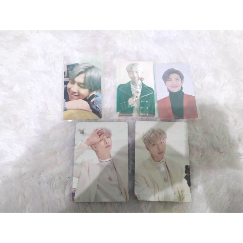 DVD Photocard Kim Namjoon/ RM BTS Memories 2019