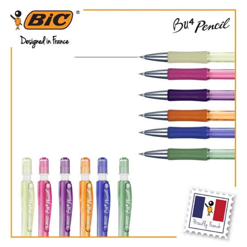 

BIC BU4 Mechanic Pencil 0.5mm / Pencil Mekanik