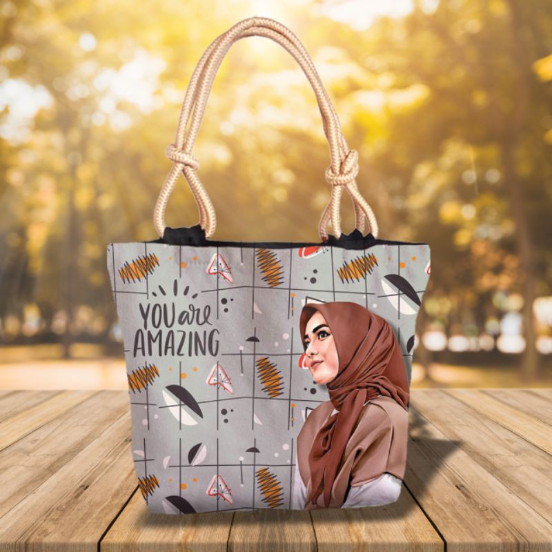 tote bag hijab