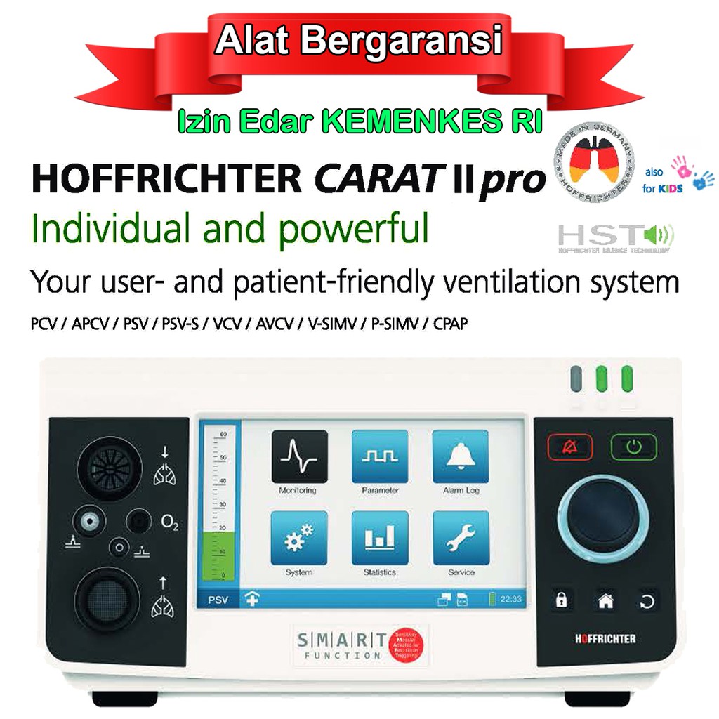 Ventilator ICU / Ventilator Portable