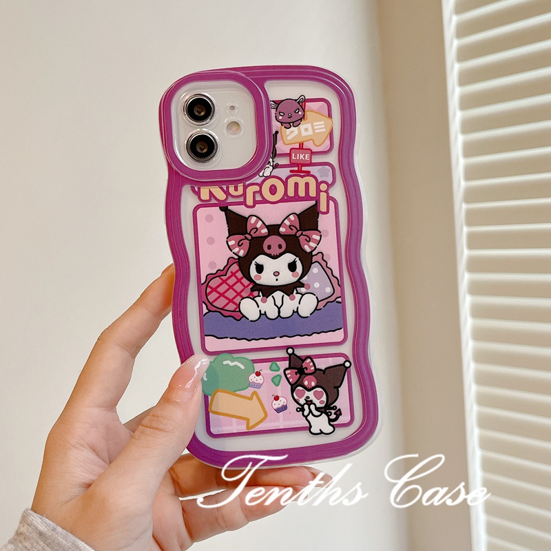 Realme C55 C35 C33 C31 C30 10 GT 9 Pro+C25Y C21Y C25 C25s C12 C21 C20 C20A C11 C17 7i C15 8 7 6 5 Pro 8i 5i 5s 6i Narzo 50A 50i Pink Ungu Devil Phone Case Soft Sarung Bening