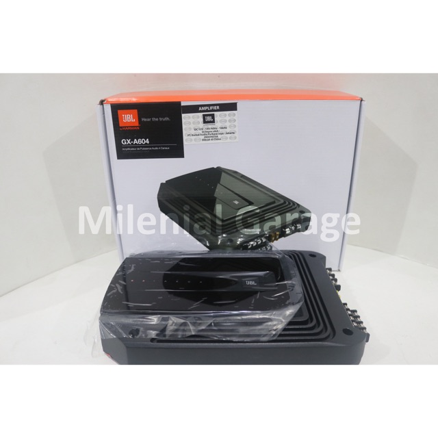Power Amplifier 4 Channel Power Audio Mobil JBL GX-A604 GX A604 Harman Kardon Asli Kualitas Terbaik