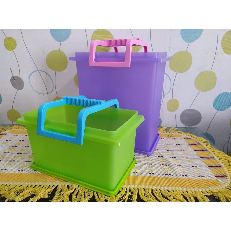 keep n carry set (ungu + lime) pakai BUBLE