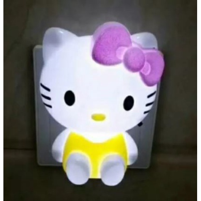 Lampu HELO KITTY Lampu Tidur Led _ Random