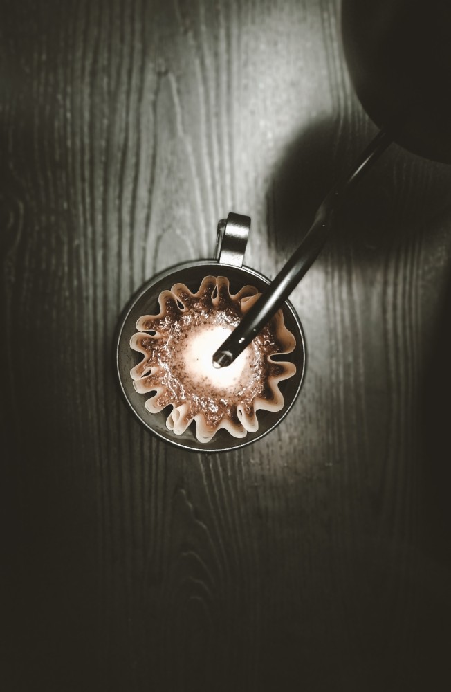 Edelmann U Coffee Dripper / Kalita Wave 155 Warna Hitam