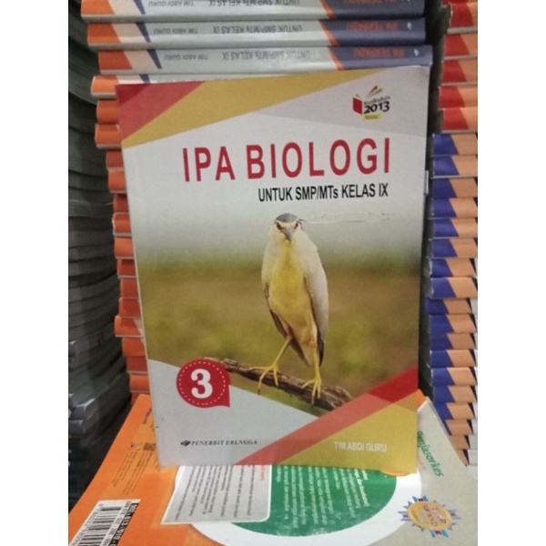 buku IPA biologi kelas 9 SMP Erlangga