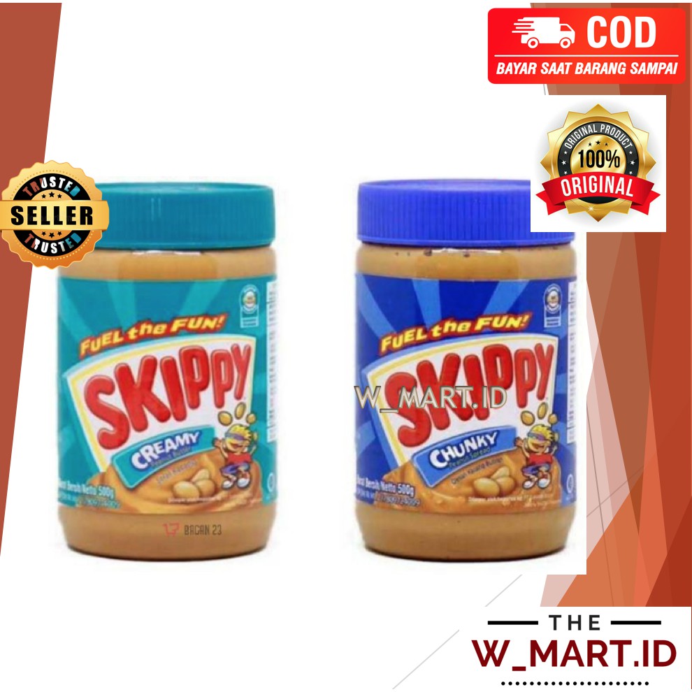 Jual SKIPPY PEANUT BUTTER CREAMY CRUNCHY CHUNKY / SELAI KACANG SKIPY ...