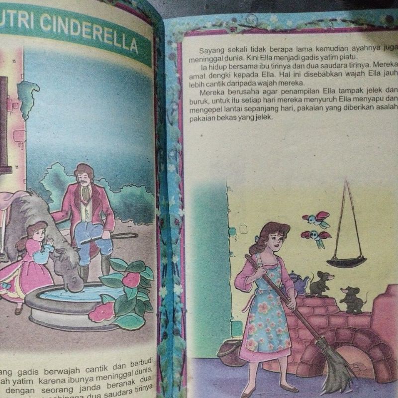 buku kisah putri cinderella (15x24cm)