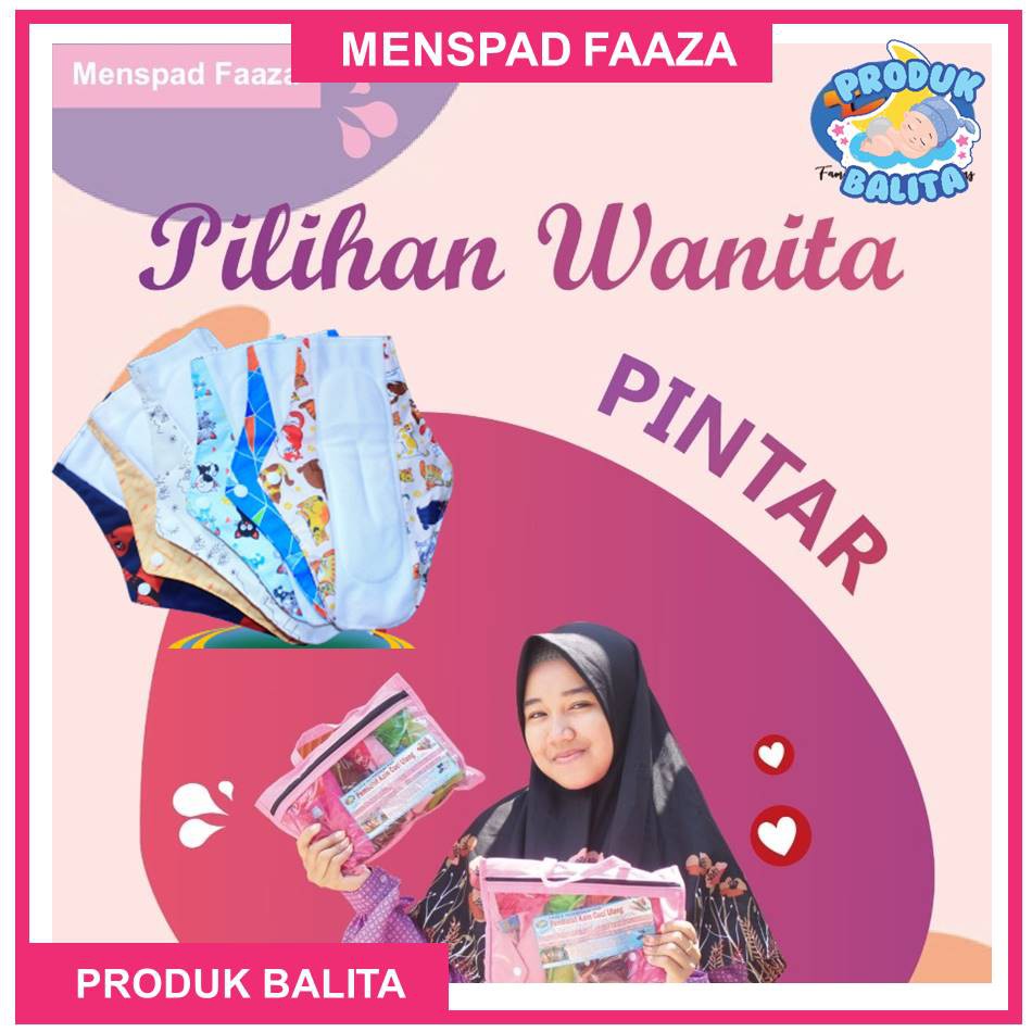 Pembalut Cuci Ulang Premium Menspad Kain Wanita MenstrualPad