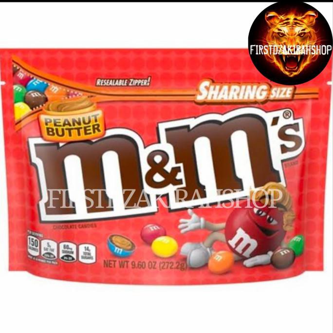

PROMO M&M'S M&M CHOCHOLATE CANDIES PEANUT BUTTER 272,2GR COKELAT MM
