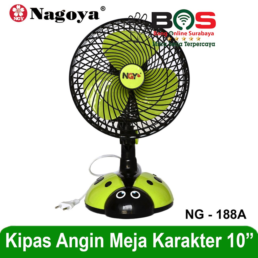 Kipas Meja Kipas Angin Meja Fan Character Nagoya NG-188 NG 188 NG188 Kumbang