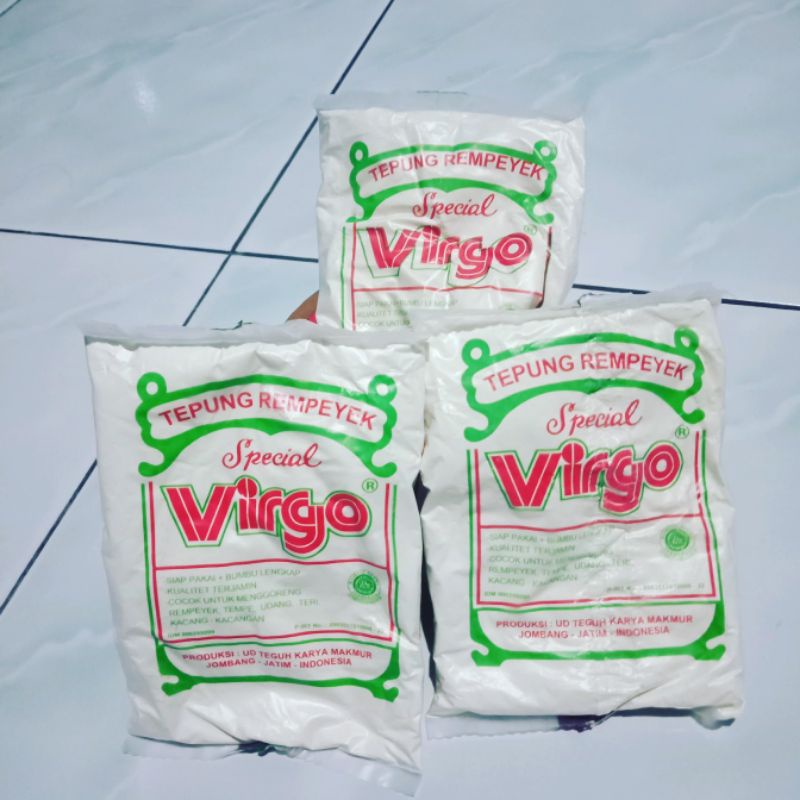 

Tepung Rempeyek Special VIRGO 65 g