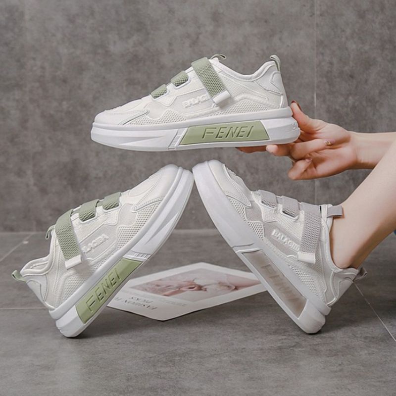 IB5355 - SEPATU SNEAKERS TALI FASHION WANITA IMPORT