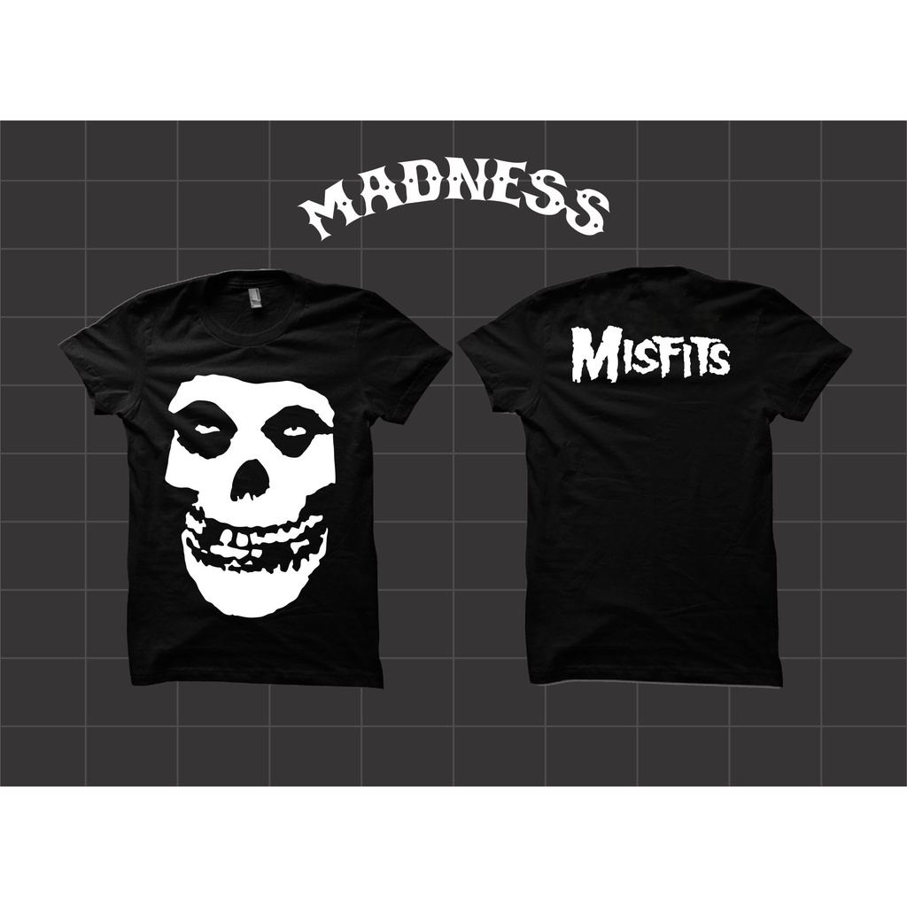 KAOS BAND PUNK MISFITS LOGO DEWASA TSHIRT MISFITS